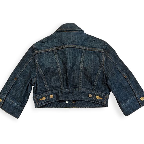 Sean by Sean Combs Cropped Jean Jacket XS P. Diddy 90s Y2K - Picture 2 of 8